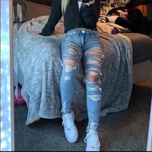AE ripped jeans